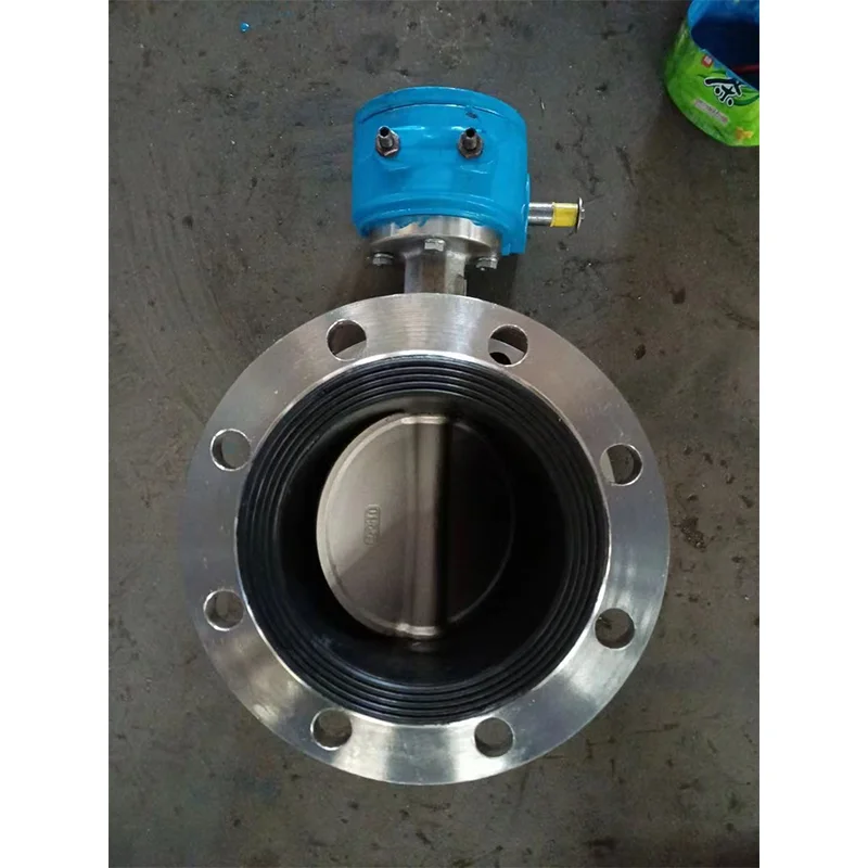 Valv tal-farfett tal-flanġ tal-istainless steel tal-aċidu tal-aċidu