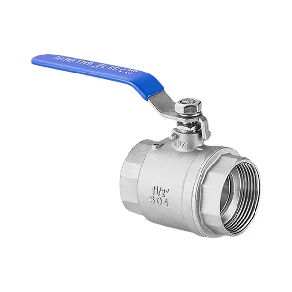 Valv tal-ballun bil-kamin tal-istainless steel b'żewġ biċċiet